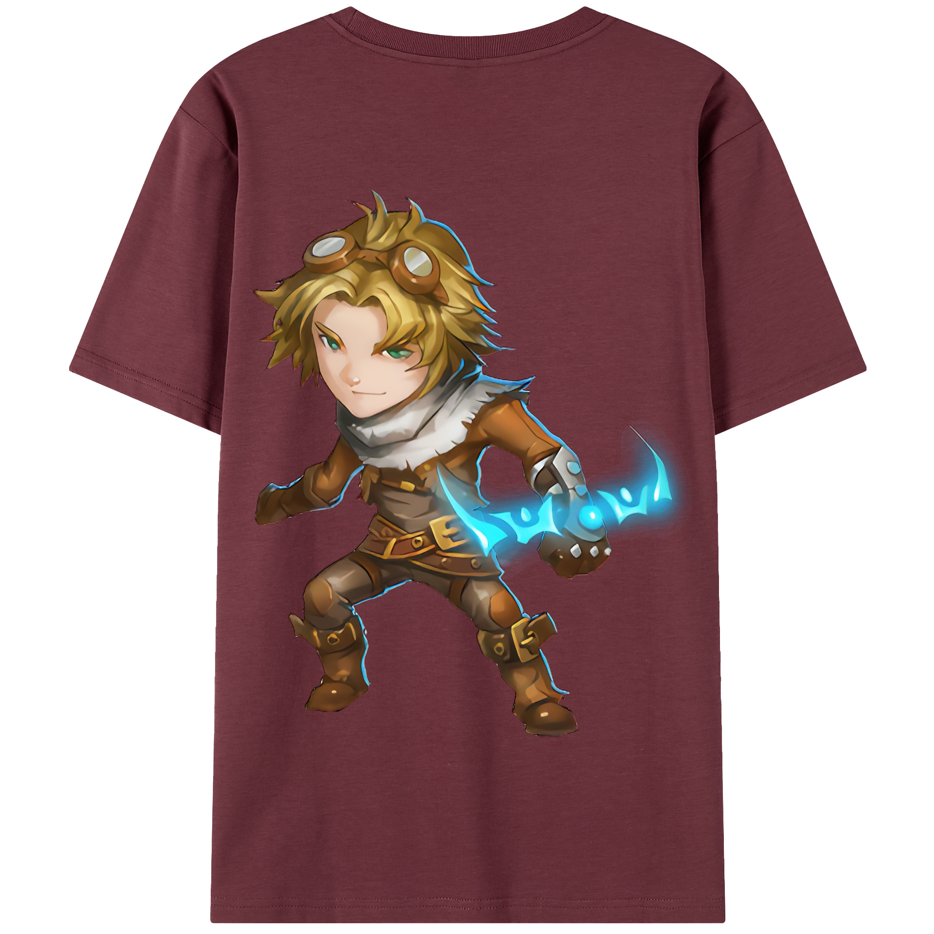 リーグ・オブ・レジェンド League of Legends LOL 綿100％半袖Tシャツ（背面プリント）